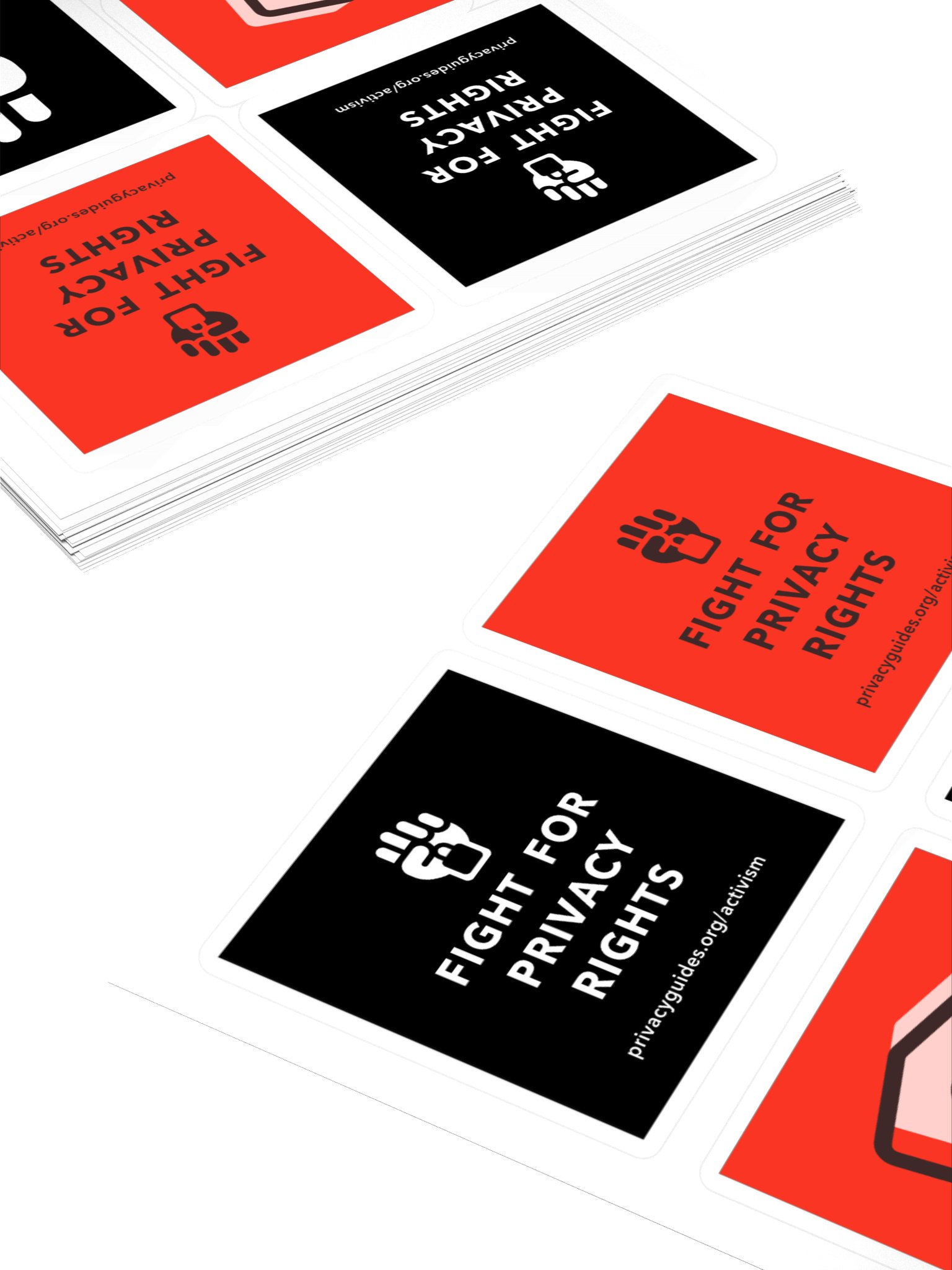 Fight for Privacy Rights - Sticker Sheet product image (4)