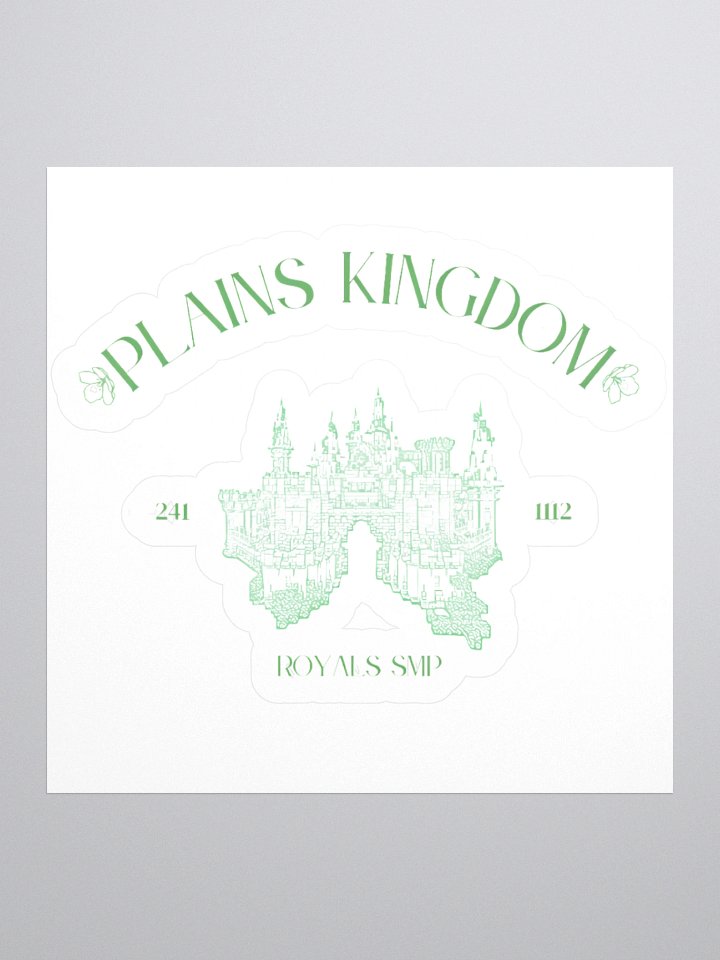 Royals SMP Plains Kingdom Sticker product image (1)