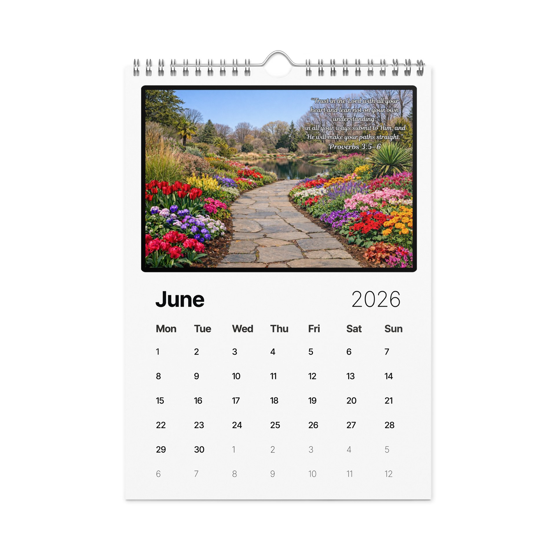 Gardens of Eden 2026 Wall Calendar product image (8)