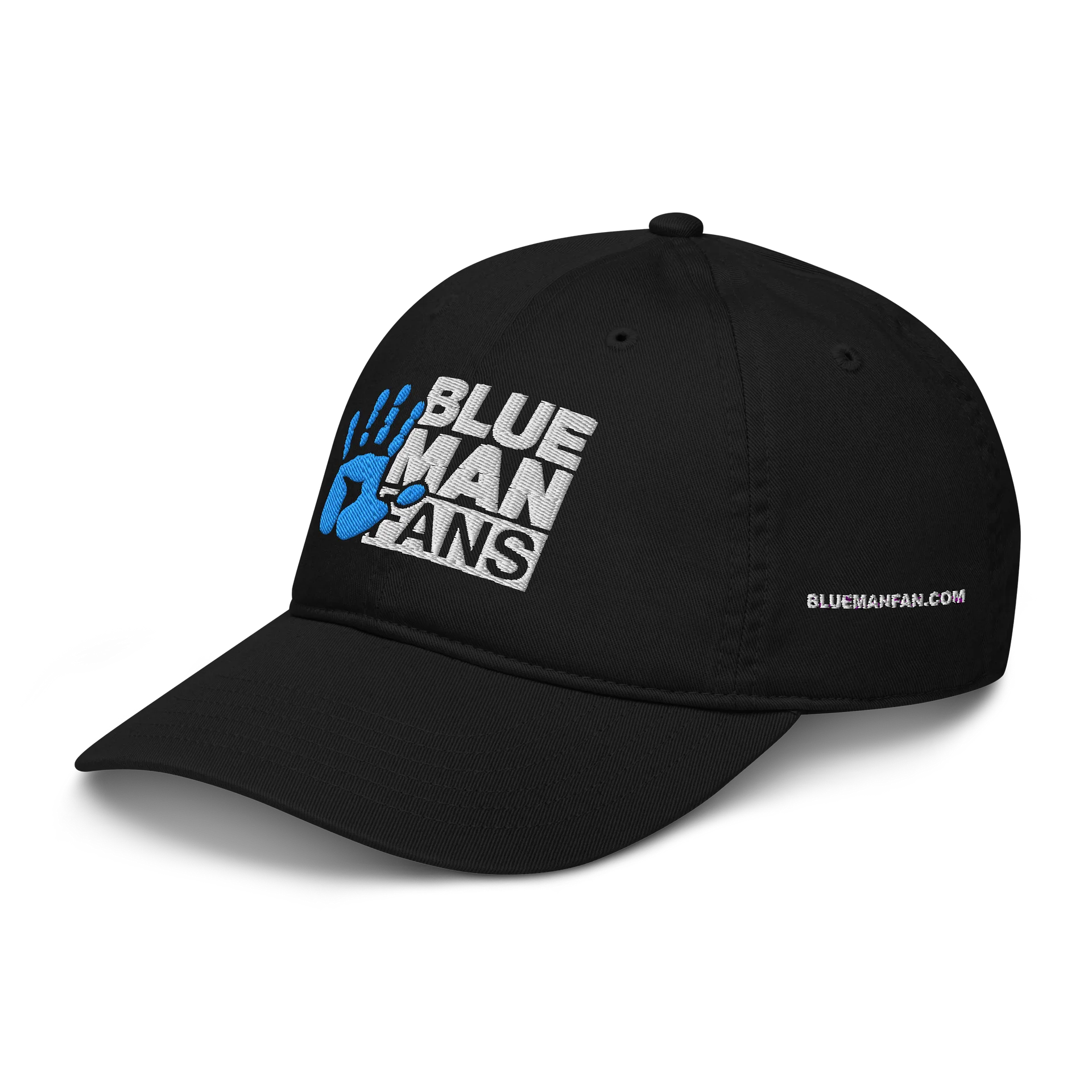 Blue Man Fans Hand Embroidered 3D Puff with Extended Logos product image (5)