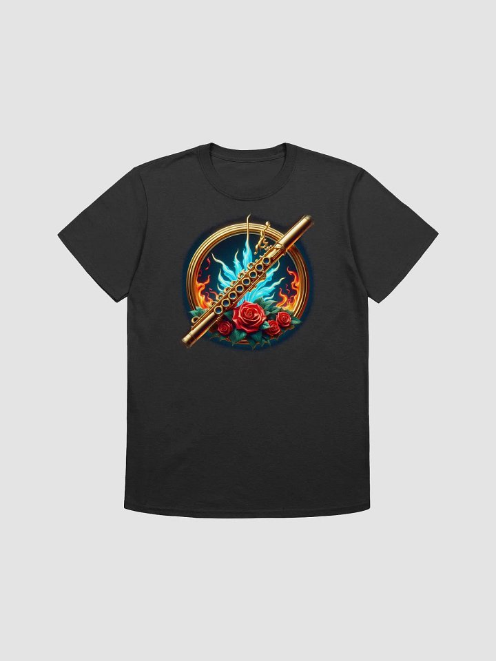 Golden Flute Harmony - Unisex Flute T-Shirt #12 product image (1)