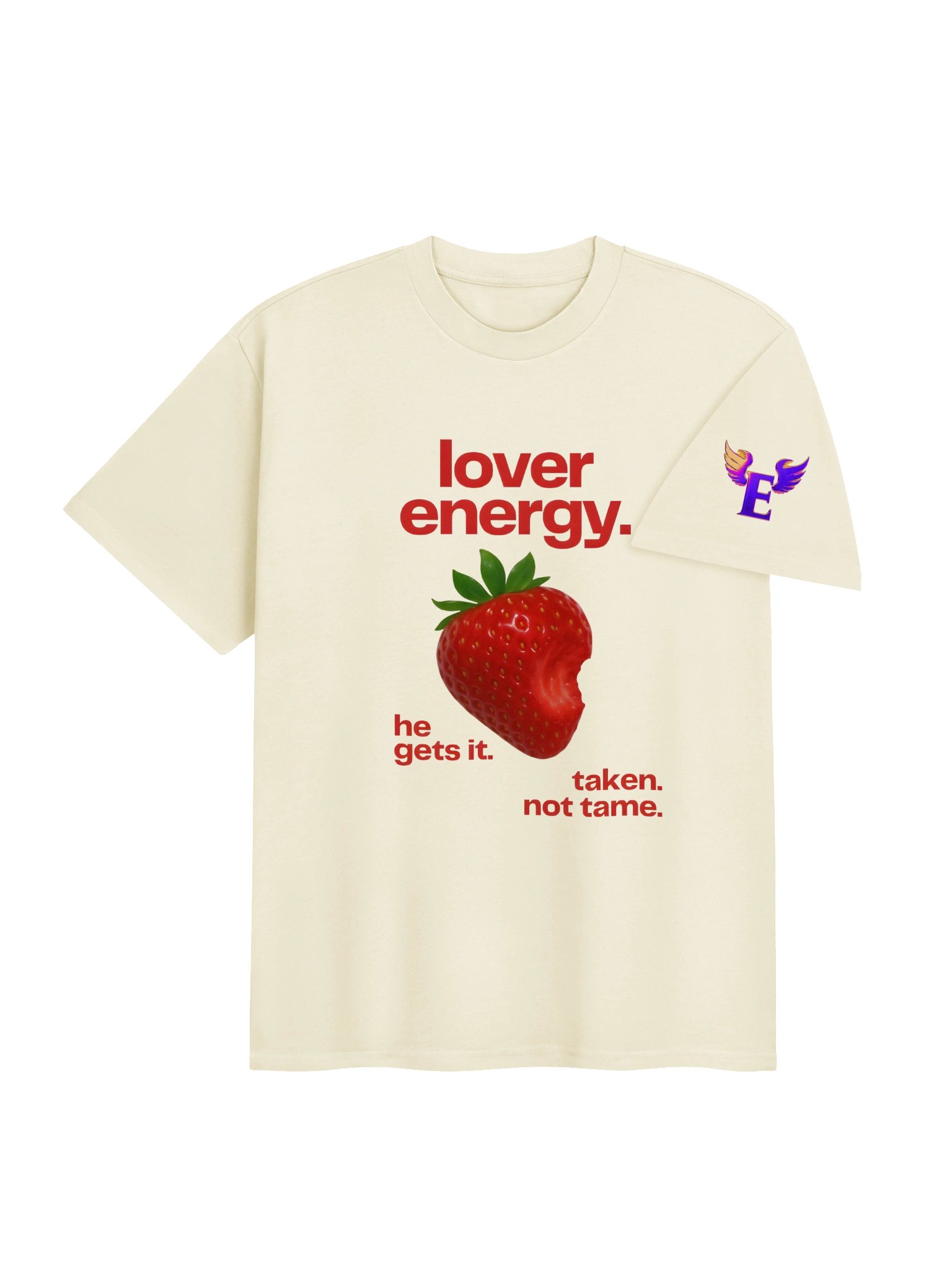 Taken, Not Tame Strawberry Tee product image (4)