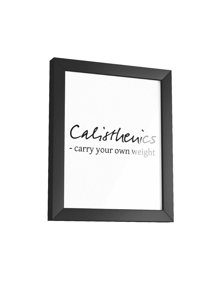 DK Fitness Print: Carry Your Own Weight product image (20)