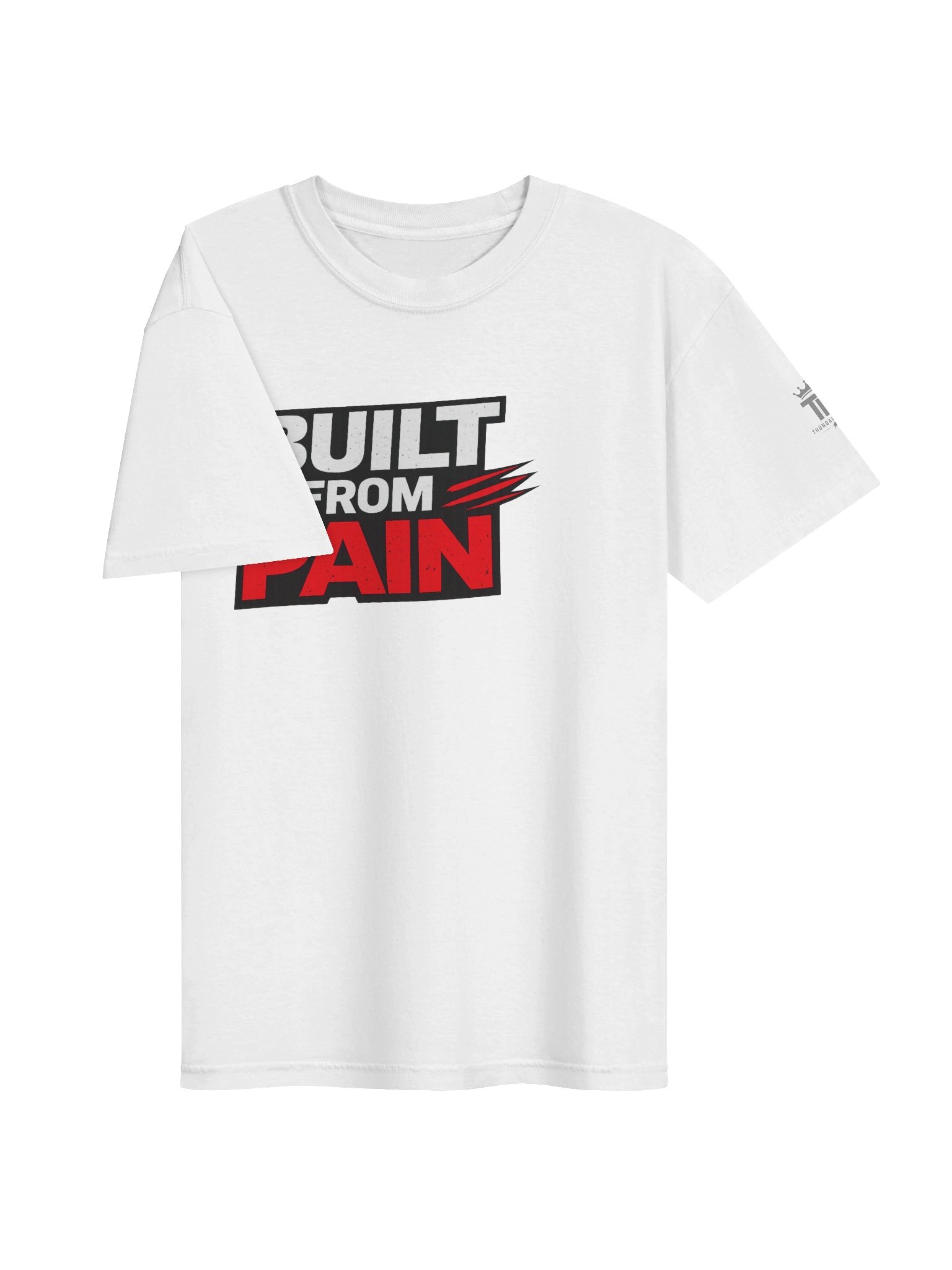 Built From Pain Tee – White Edition product image (3)