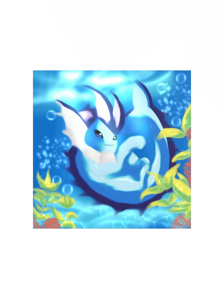 Aquatic Fusion Matte Poster product image (1)