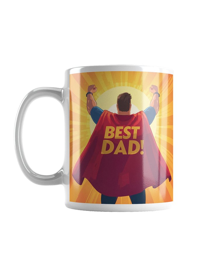 Triumphant Dad White Glossy Mug product image (3)