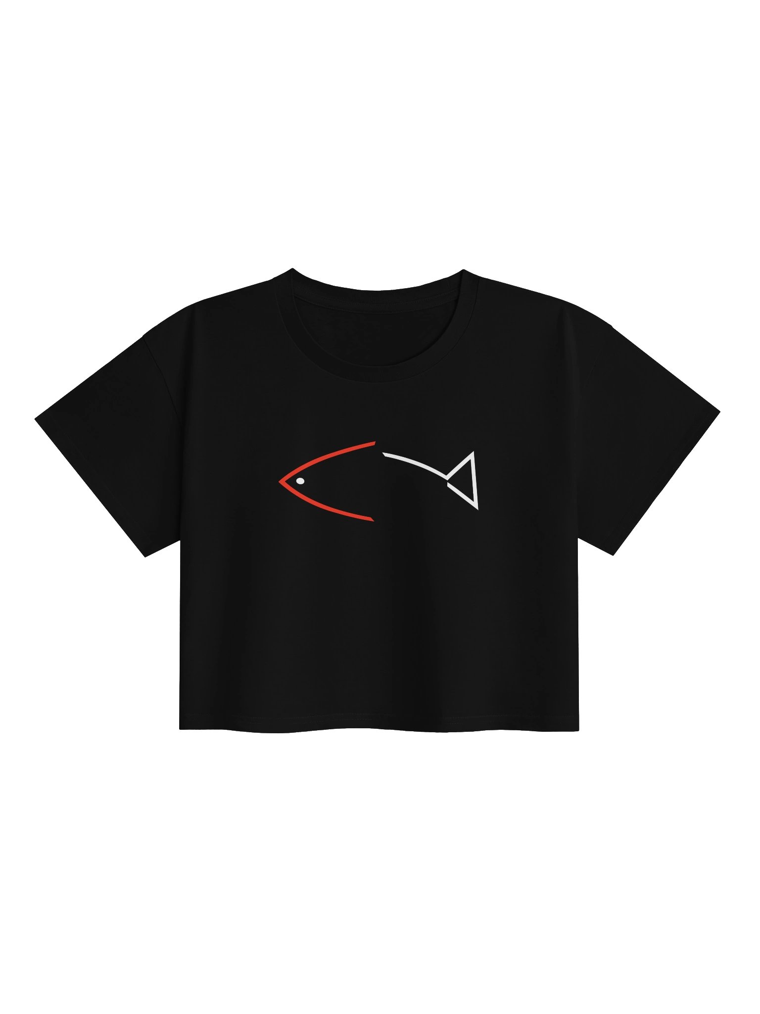 The Western Angler Original Women's Crop Top Tee product image (2)
