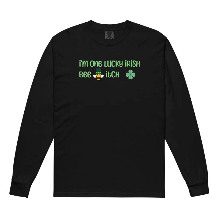 Lucky Irish Bee Itch Long Sleeve Shirt product image (2)