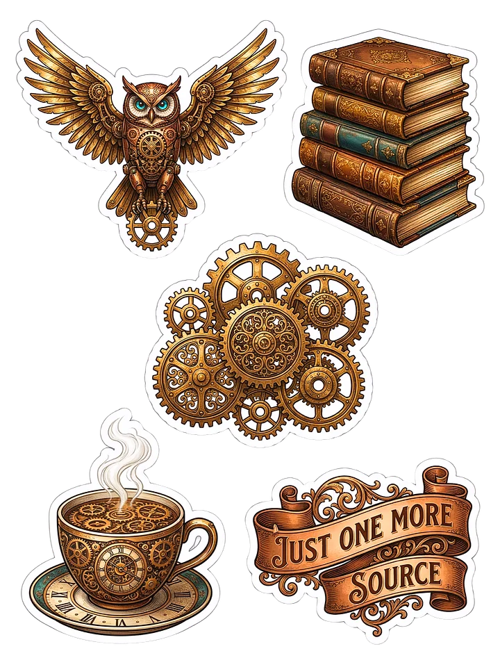 Midnight Research Session Sticker Pack product image (2)