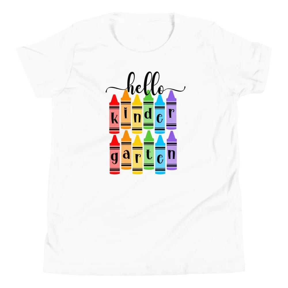 Kindergarten Crayon Bella CanvasTee product image (4)