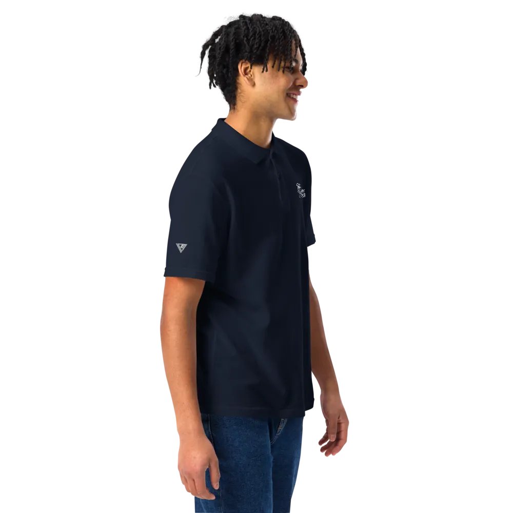 California Dreams Palm Tree Men Polo T-Shirt - Navy product image (2)