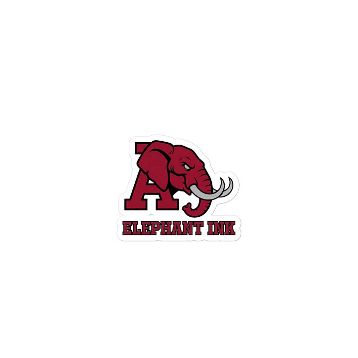 Elephant Ink Emblem Die‑Cut Sticker product image (2)