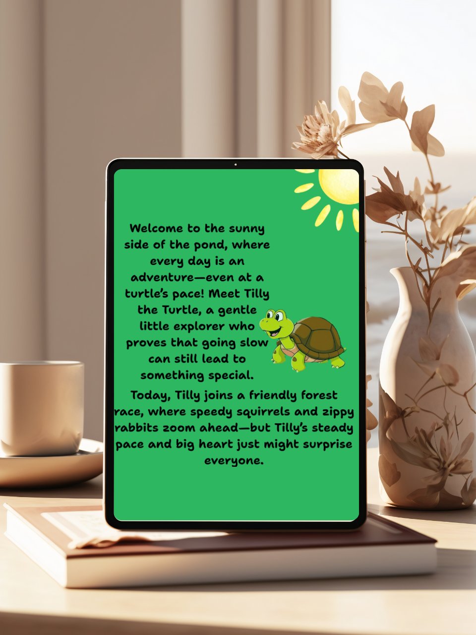 Tilly the Turtle’s Slow but Steady Day – Fun Animal Race Story for Preschoolers eBook product image (2)