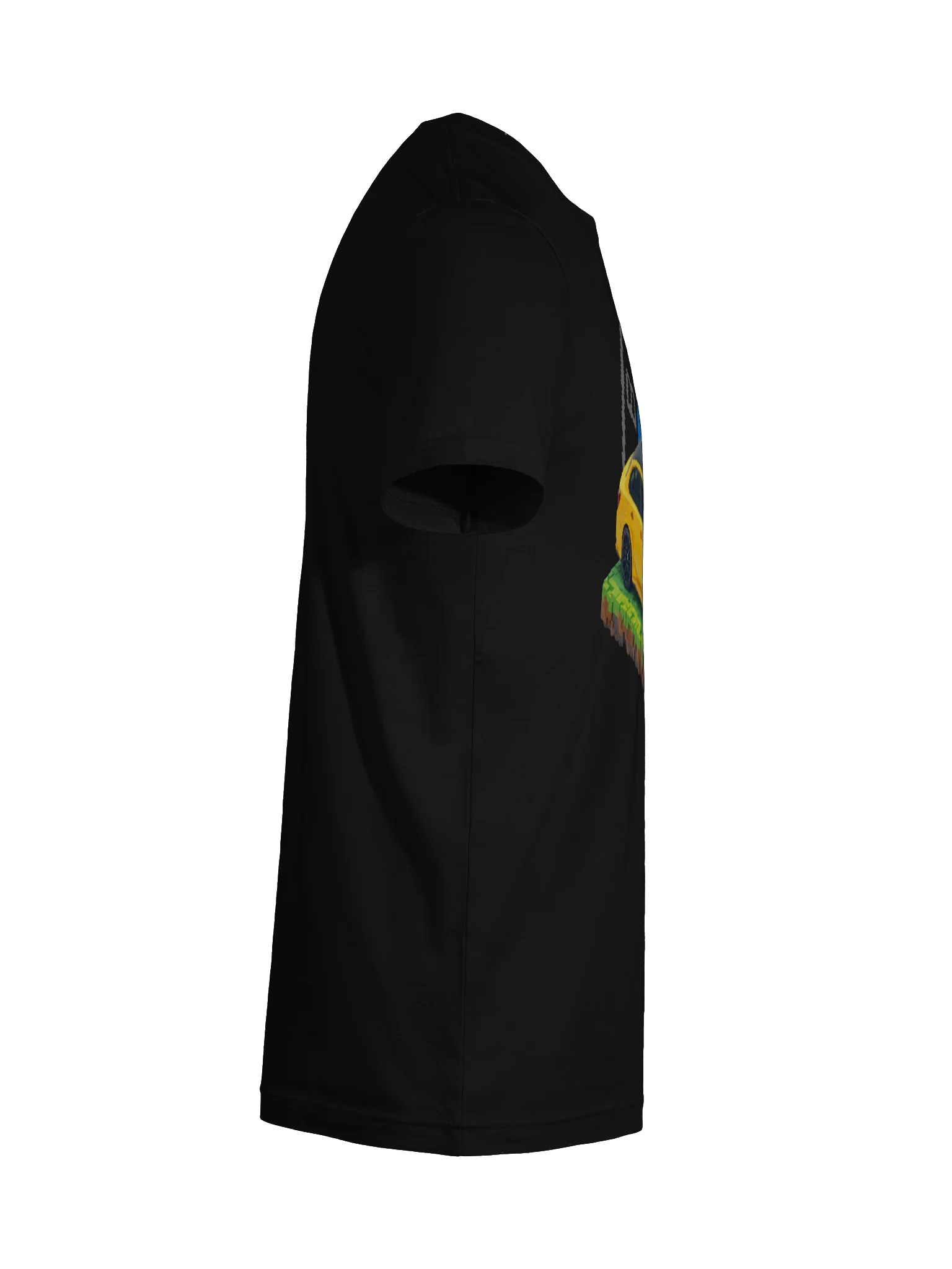 Speed Yellow BMW M5 Shirt (Pixel, Retro, Minecraft) product image (103)