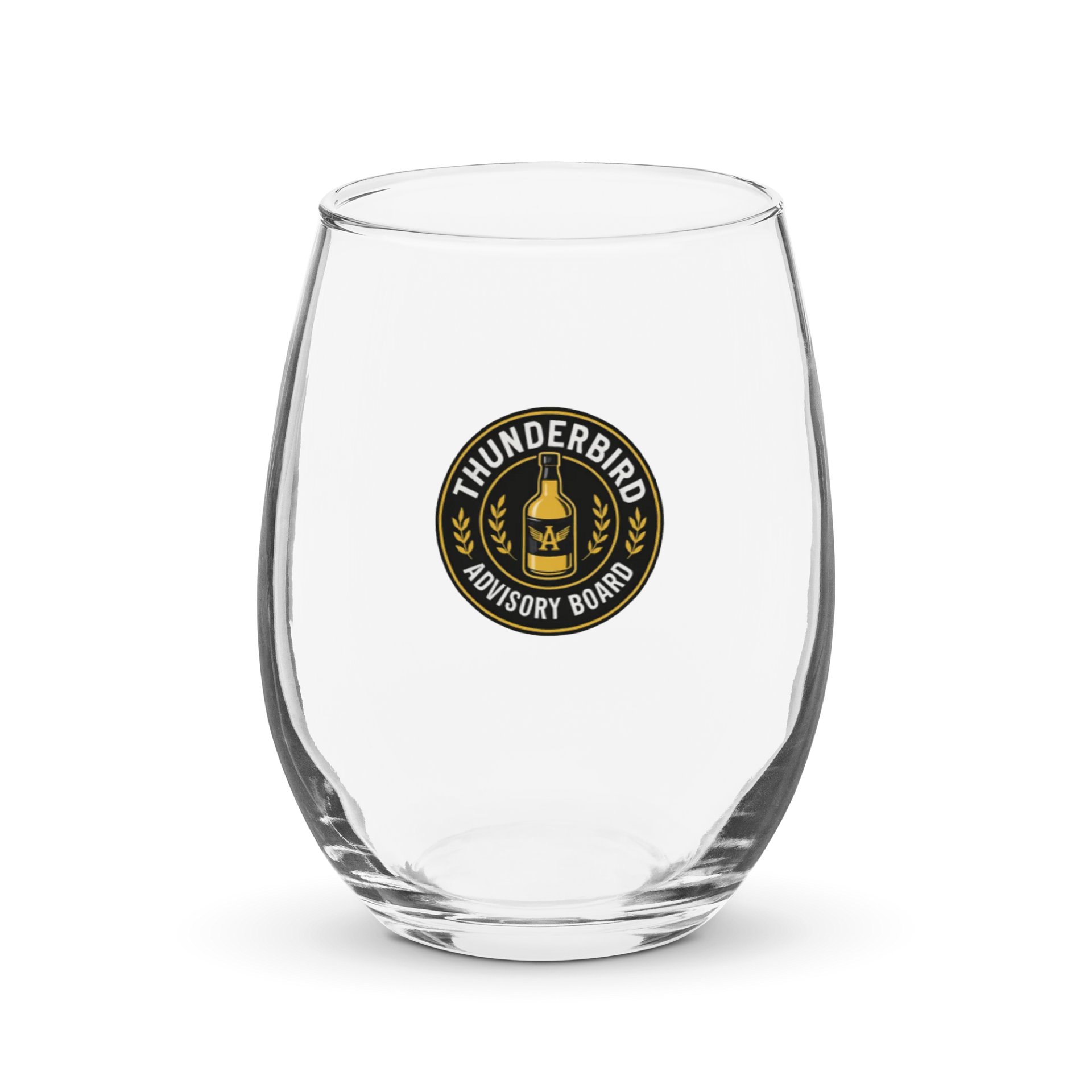 Thunderbird Advisory Stemless Wine Glass product image (1)