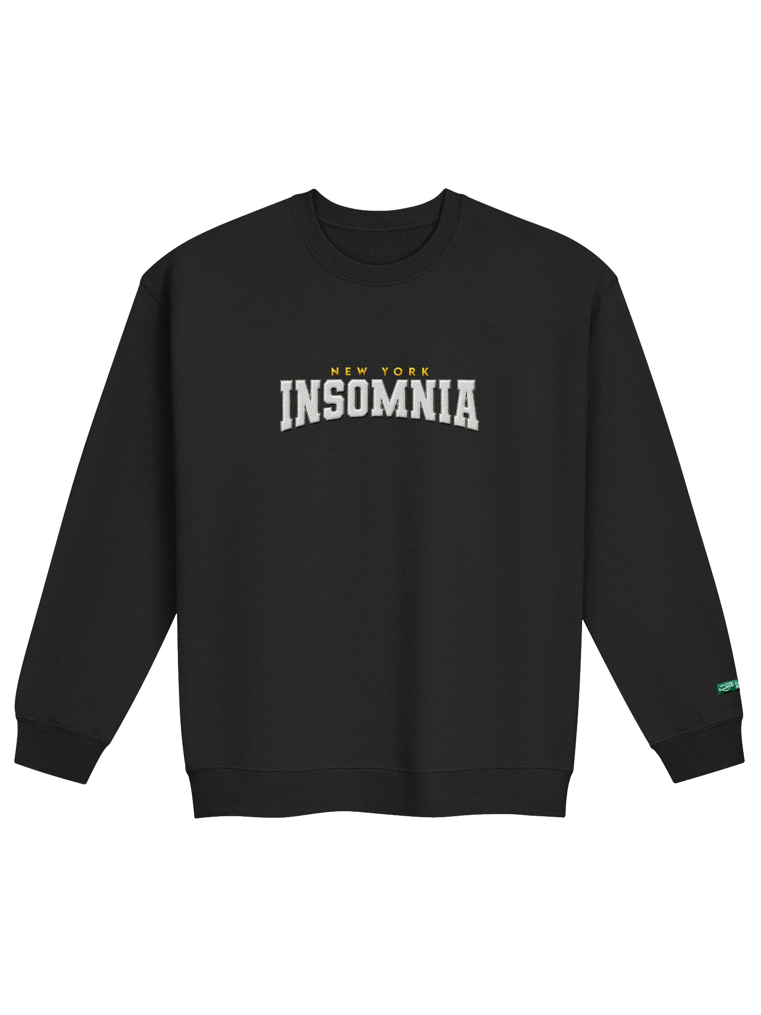 New York Insomnia Embroidered Crewneck product image (1)