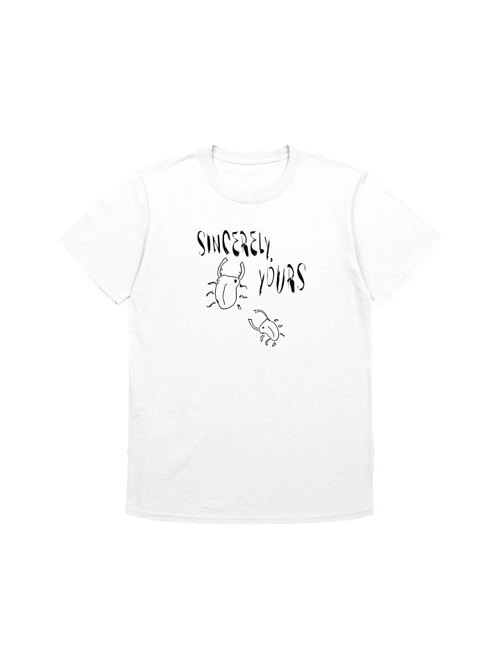 Sincerely, Yours Bug T-Shirt (White) product image (1)