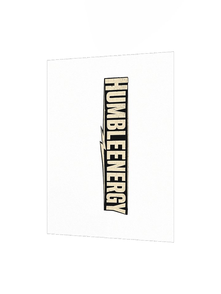 Humble Energy Emblem Poster product image (2)