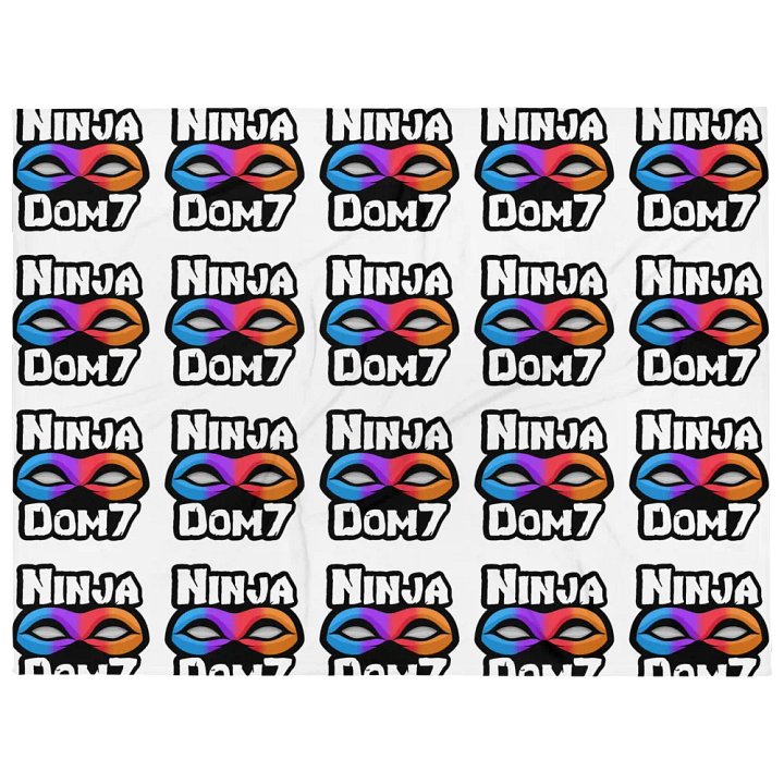 Ninja Throw Blanket product image (2)