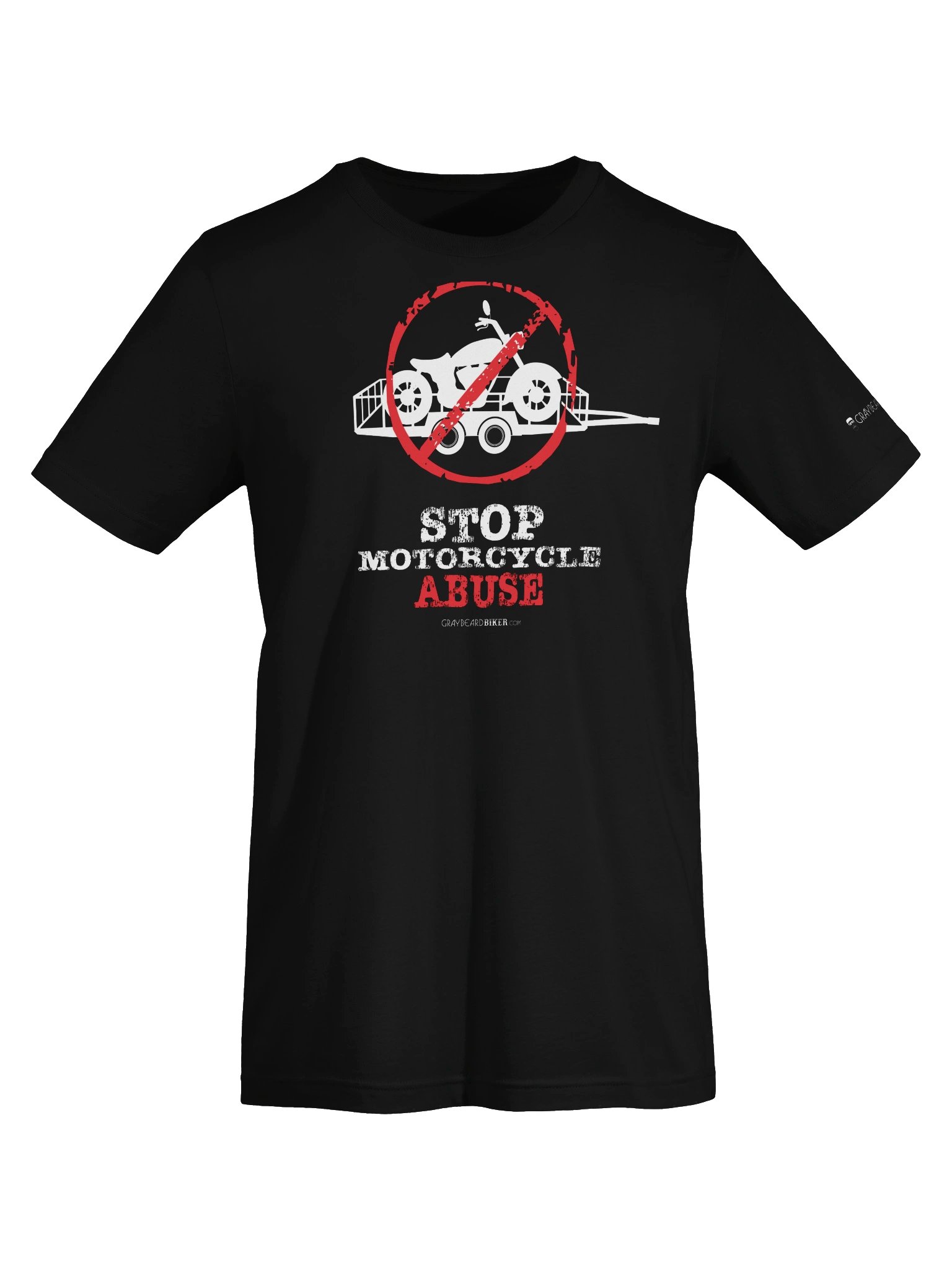 Stop Motorcycle Abuse Tee product image (6)