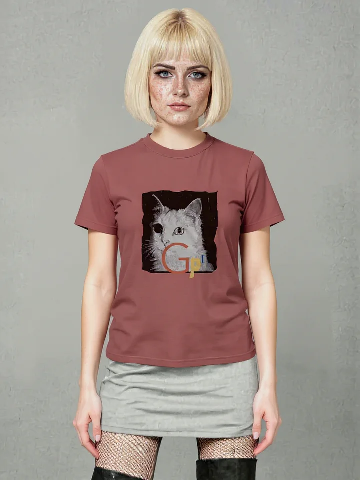 Surreal "Cat-GPT" T-Shirt product image (1)