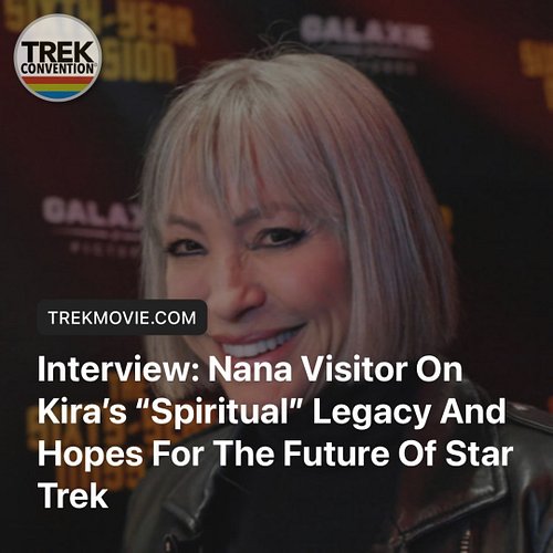 Nana Visitor looks back on Kira Nerys's legacy and what she hopes comes next for the franchise. https://trekmovie.com/2026/10...