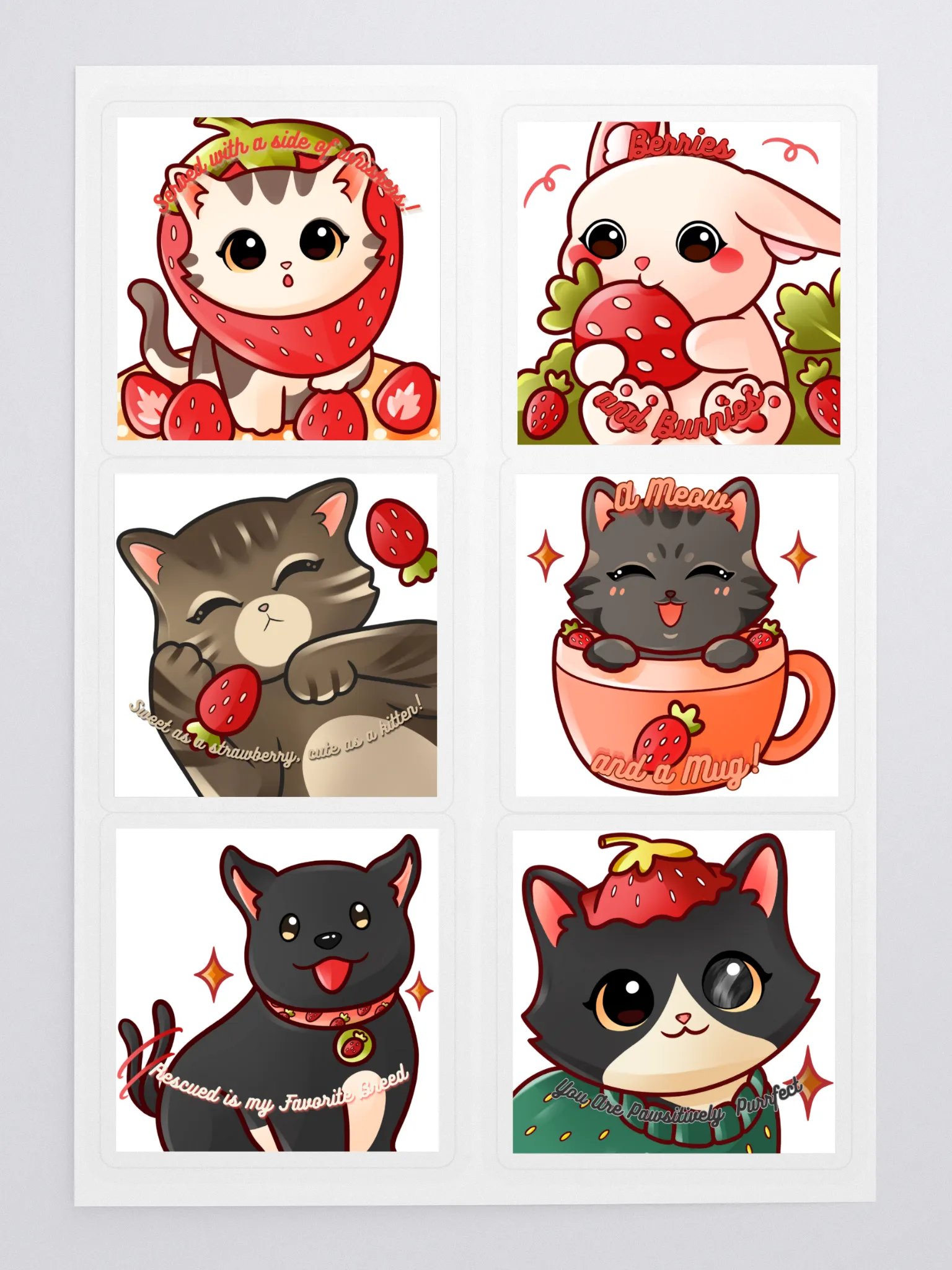 Berry Cute Sticker Pack product image (3)