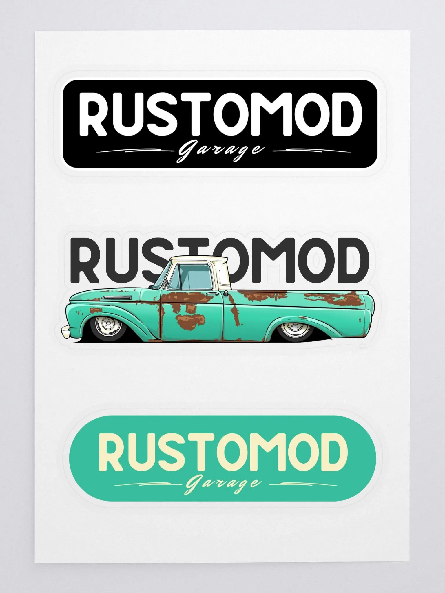 Rustomod Unibody F100 Sticker product image (3)