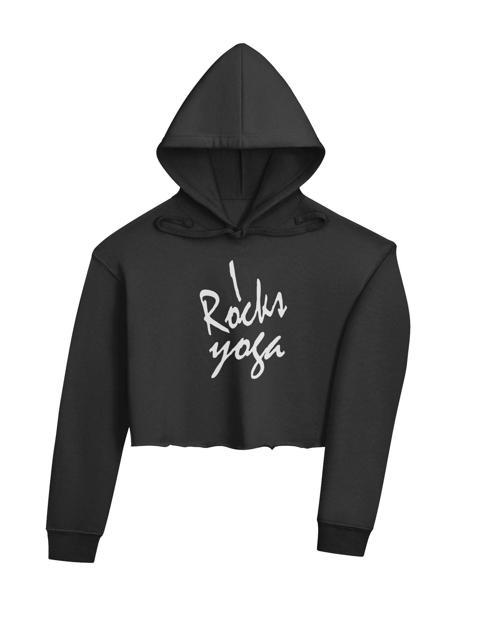 I Rocks Yoga Minimalist Crop Hoodie product image (4)