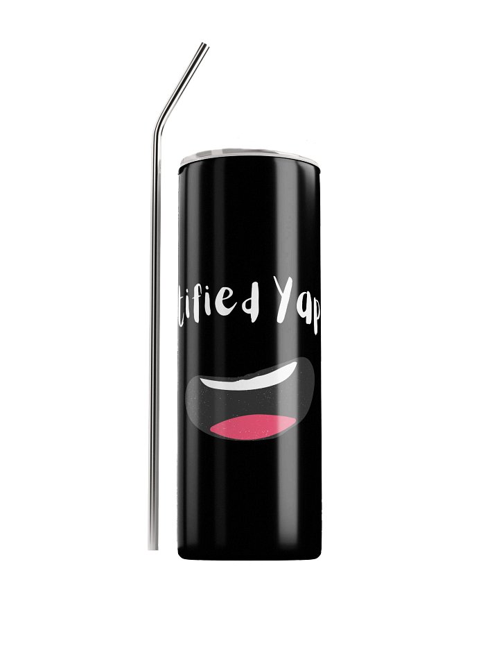 Certified Yapper Tumbler (Black) product image (1)