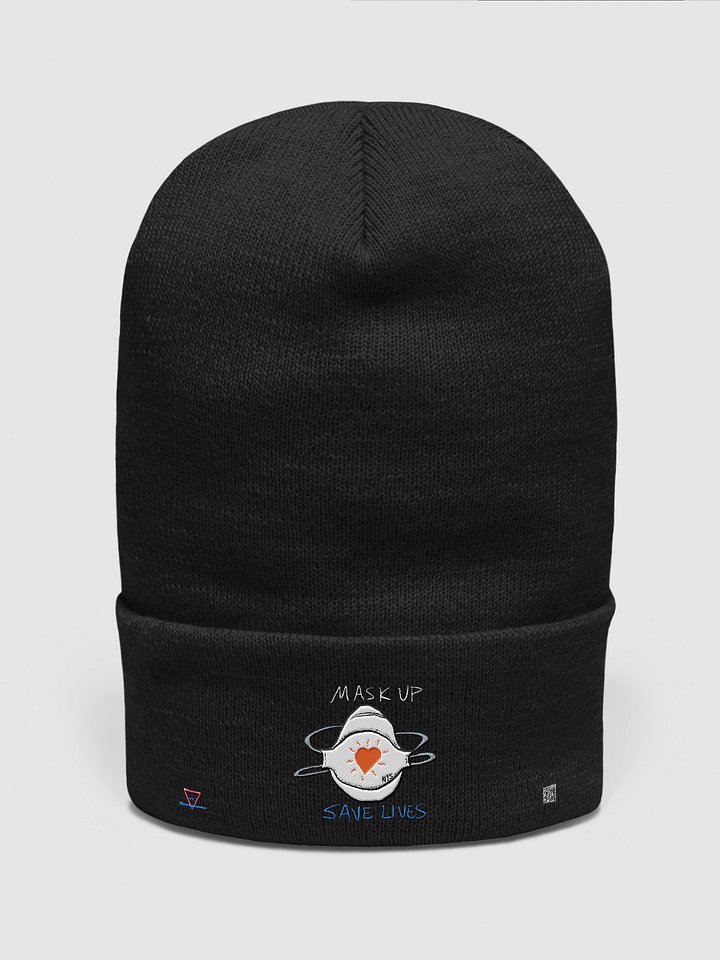Mask Up Save Lives beanie product image (1)