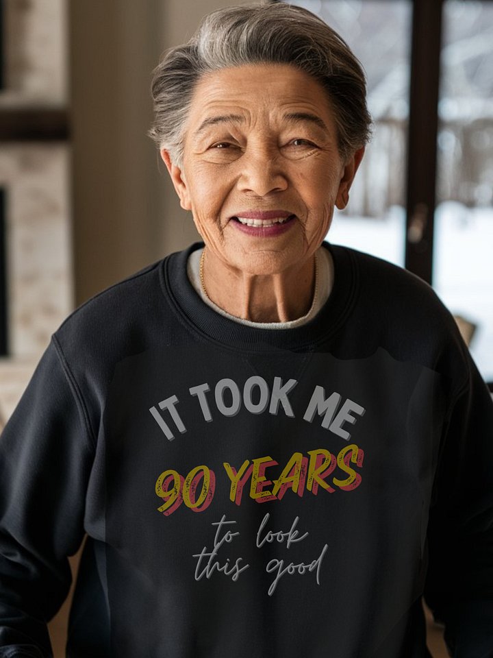 90th birthday gift sweatshirt product image (1)