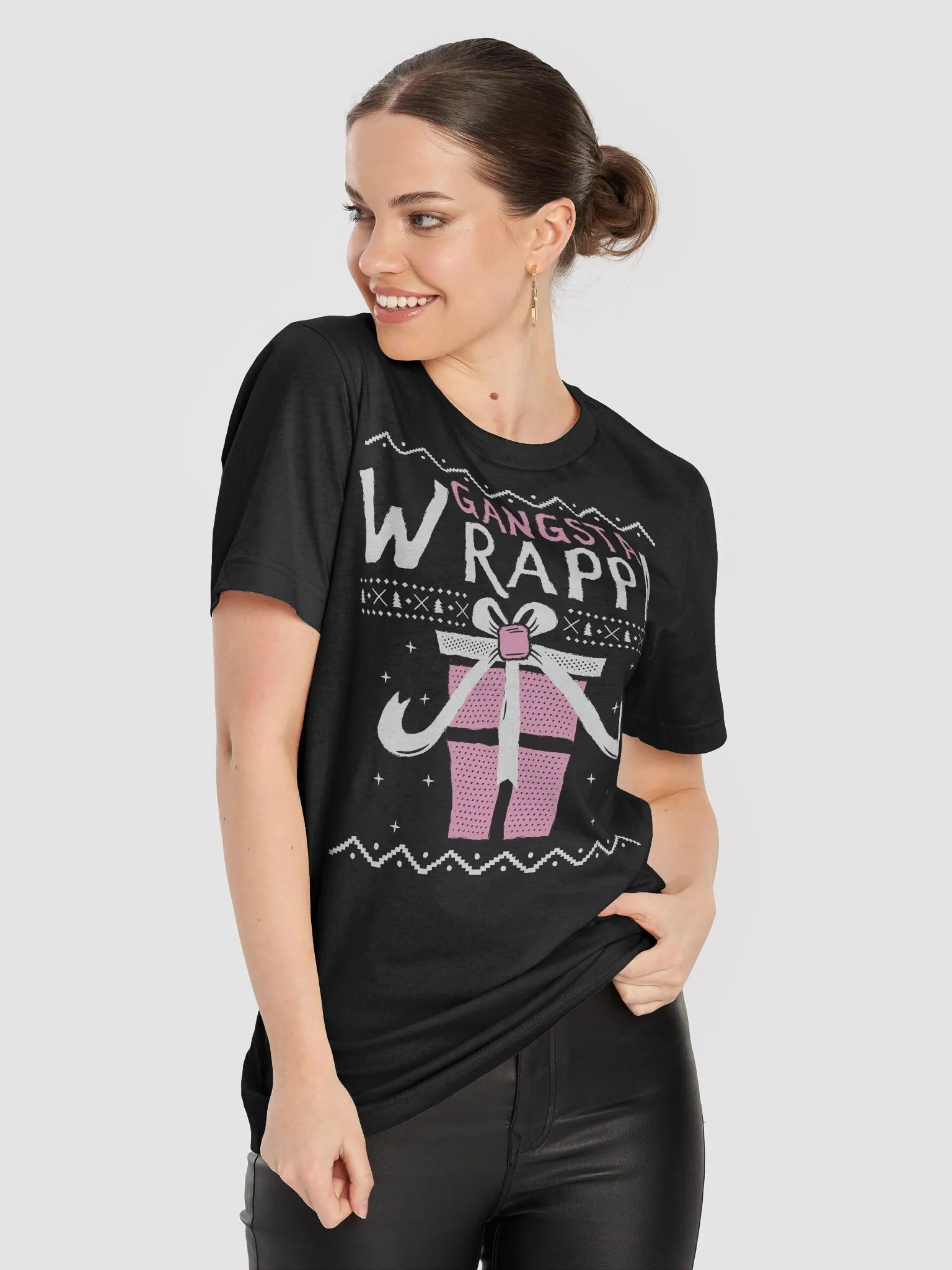 Gangsta Wrappa (white pink) product image (8)