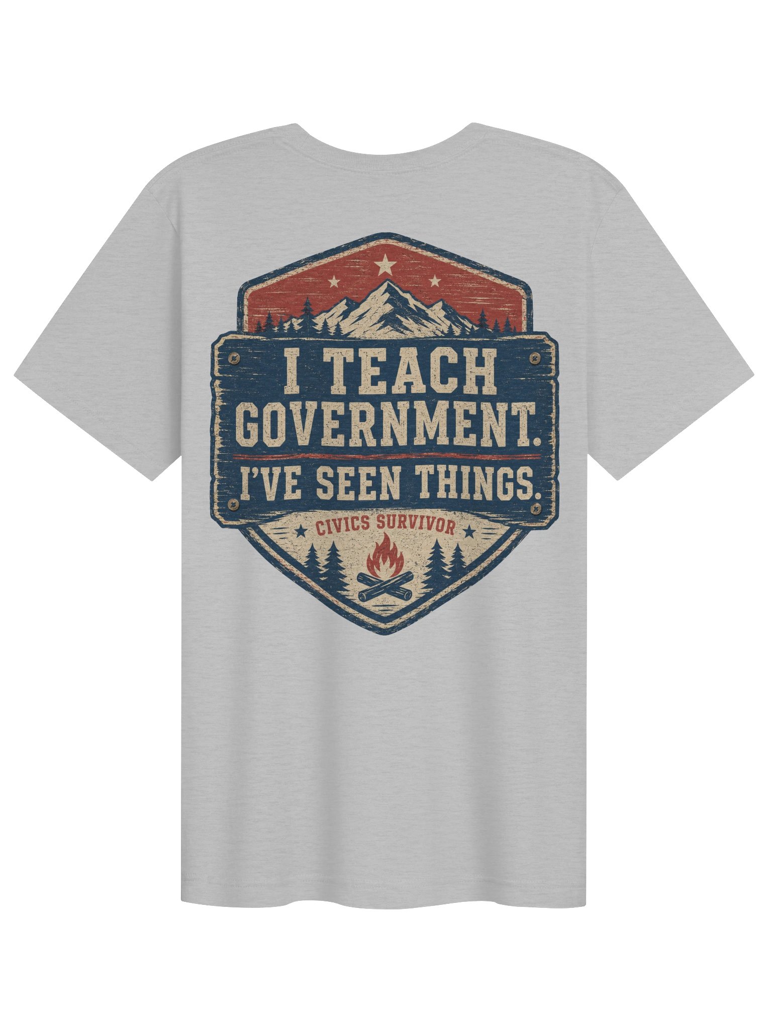 I Teach Government I’ve Seen Things T-Shirt product image (2)