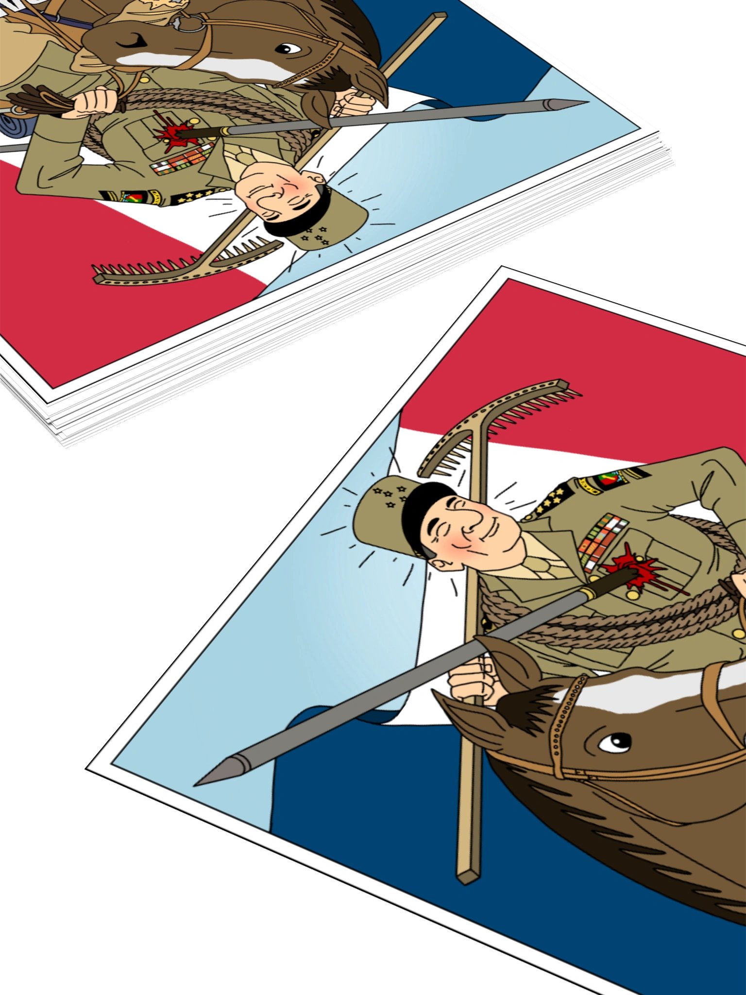 That smile, That damn smile - Jean De Lattre De Tassigny (Sticker) product image (4)