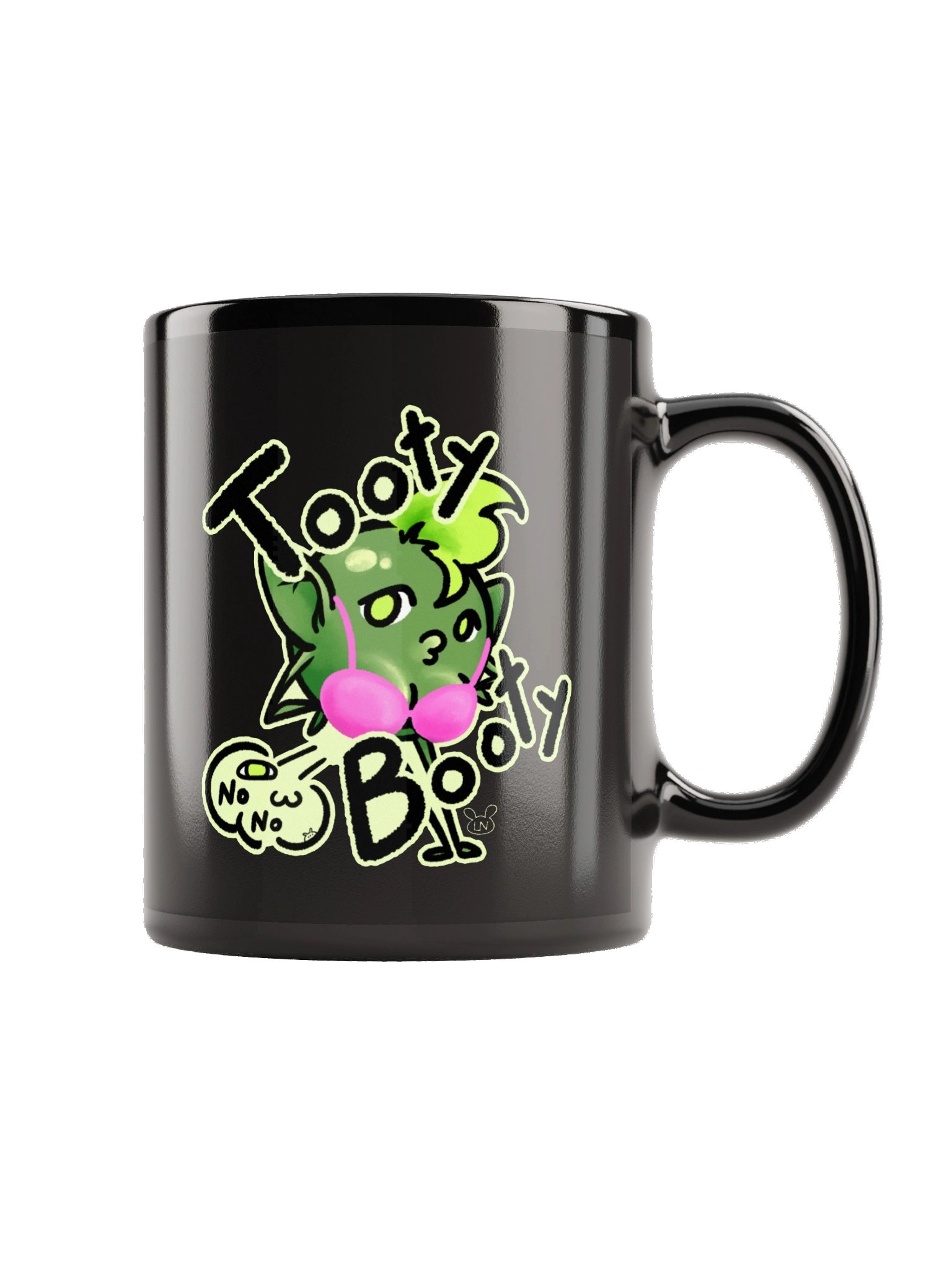 Tooty Booty - Black mug product image (6)