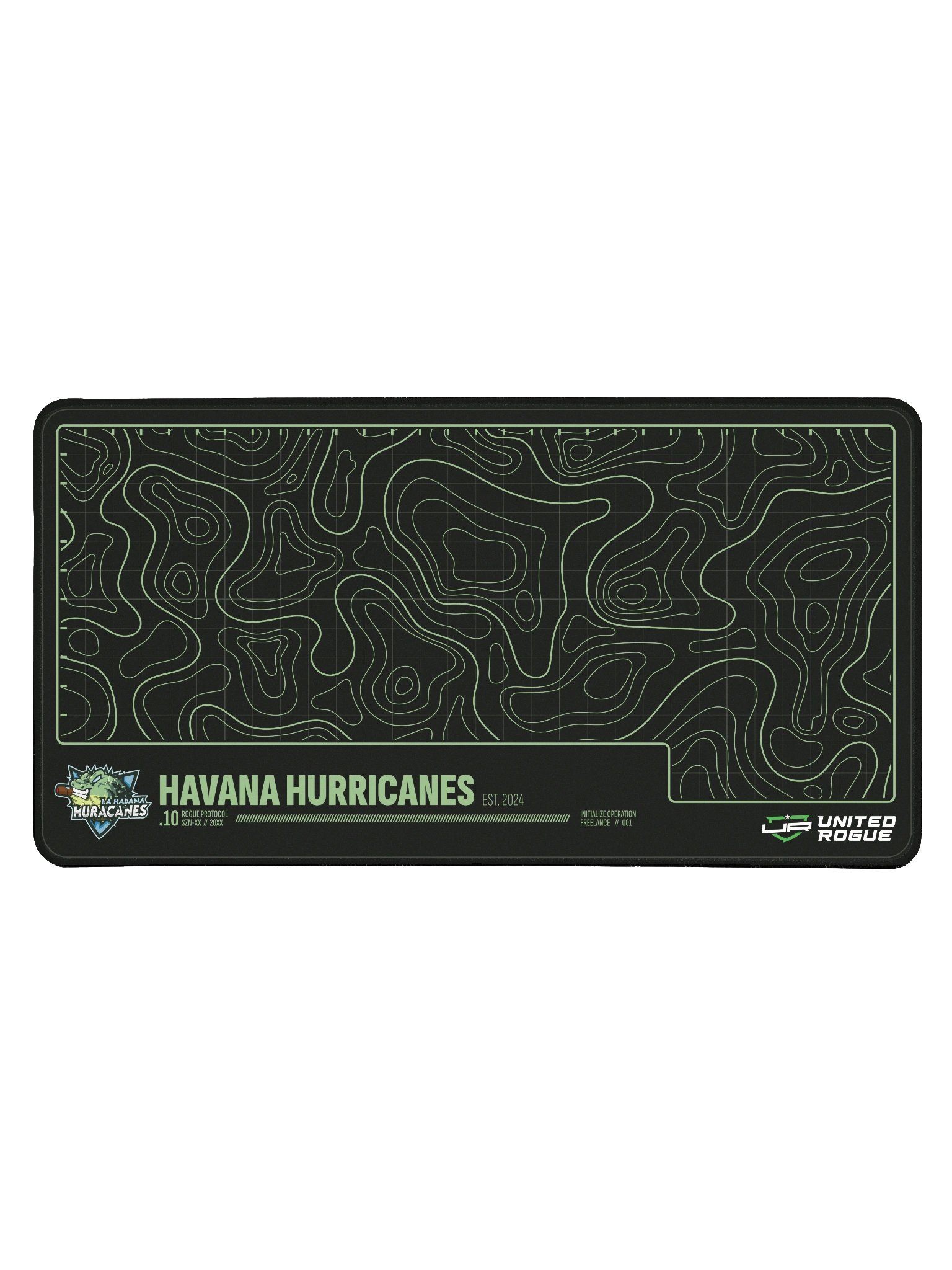 Havana Hurricanes Map Desk Mat product image (1)