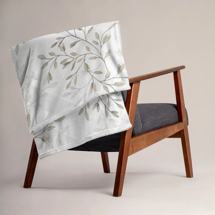 Harmony Hues Mosiac Throw Blanket product image (1)
