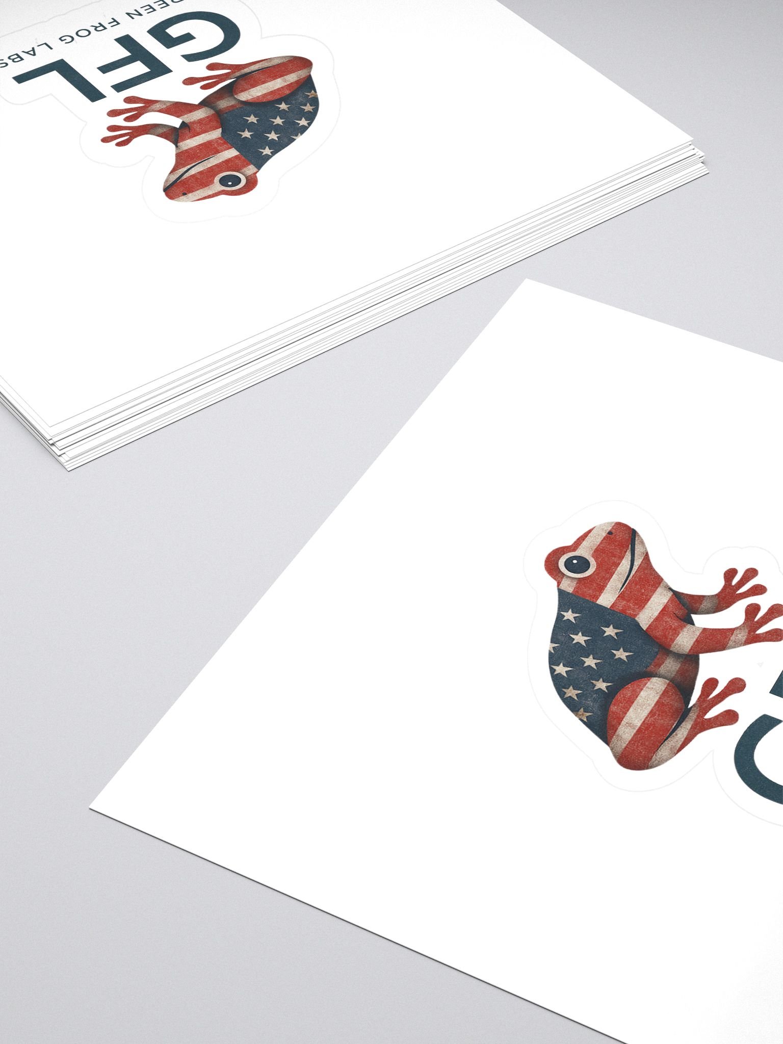 Coolest Frog in America Sticker product image (4)
