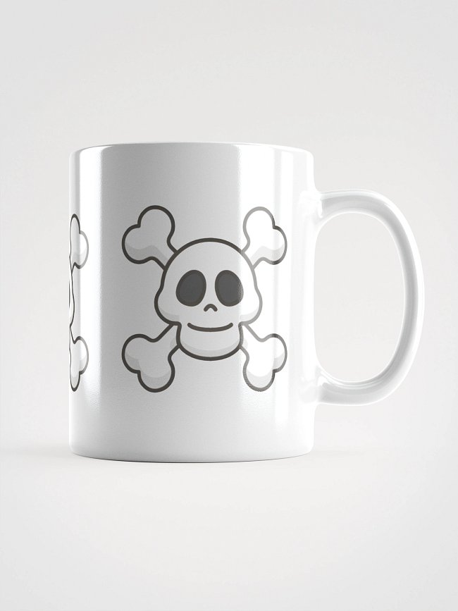 White Glossy mug