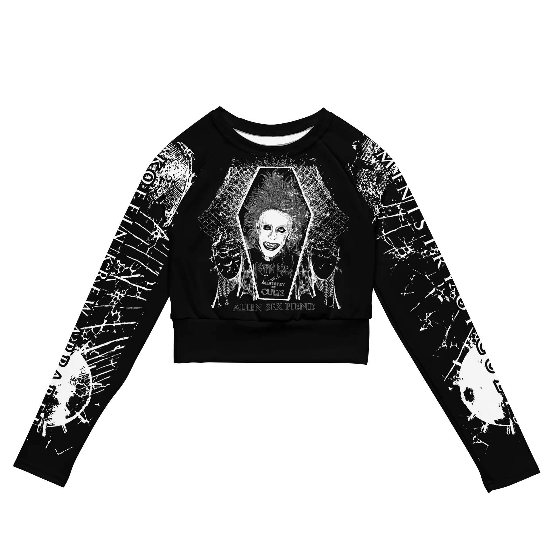 The Fiend L/S Crop Top product image (1)