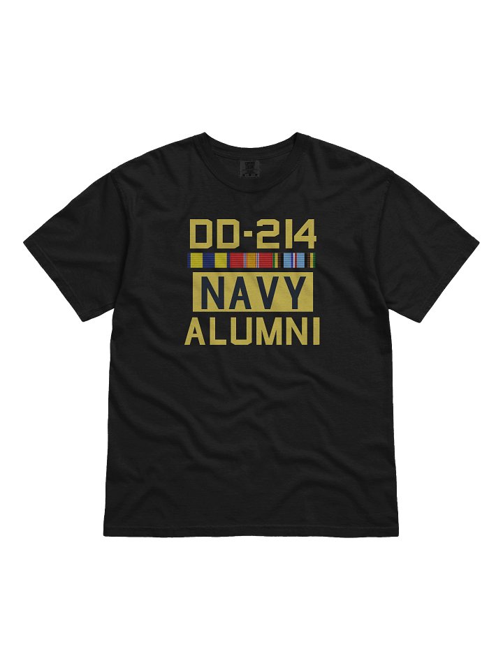 DD-214 Navy Alumni Heavyweight T-Shirt product image (1)