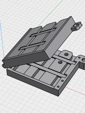 Chisel Holders, Hinged and Flat, Complete 3D Print File Bundle product image (7)