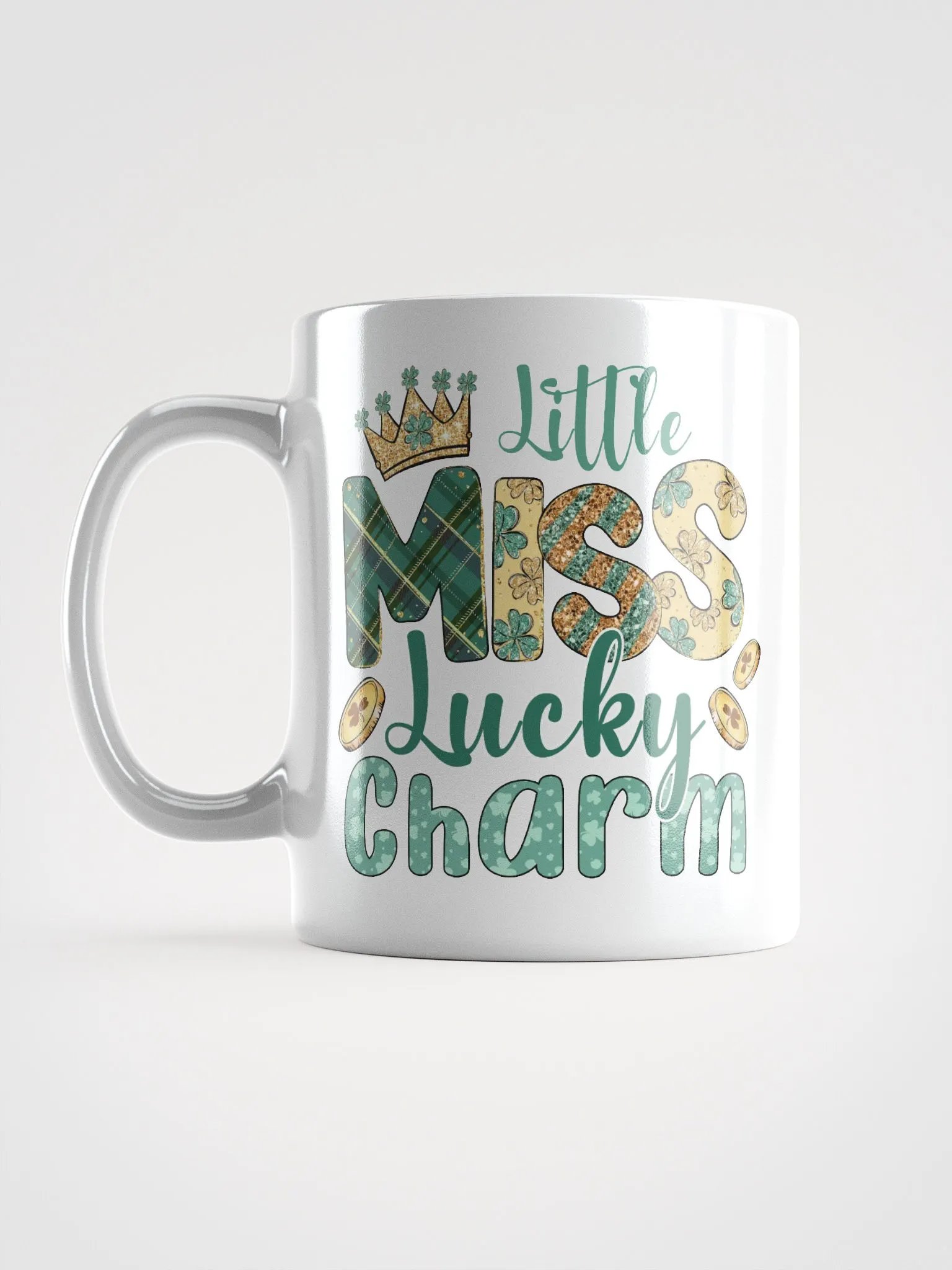 Miss Lucky Charm White Glossy Mug product image (11)