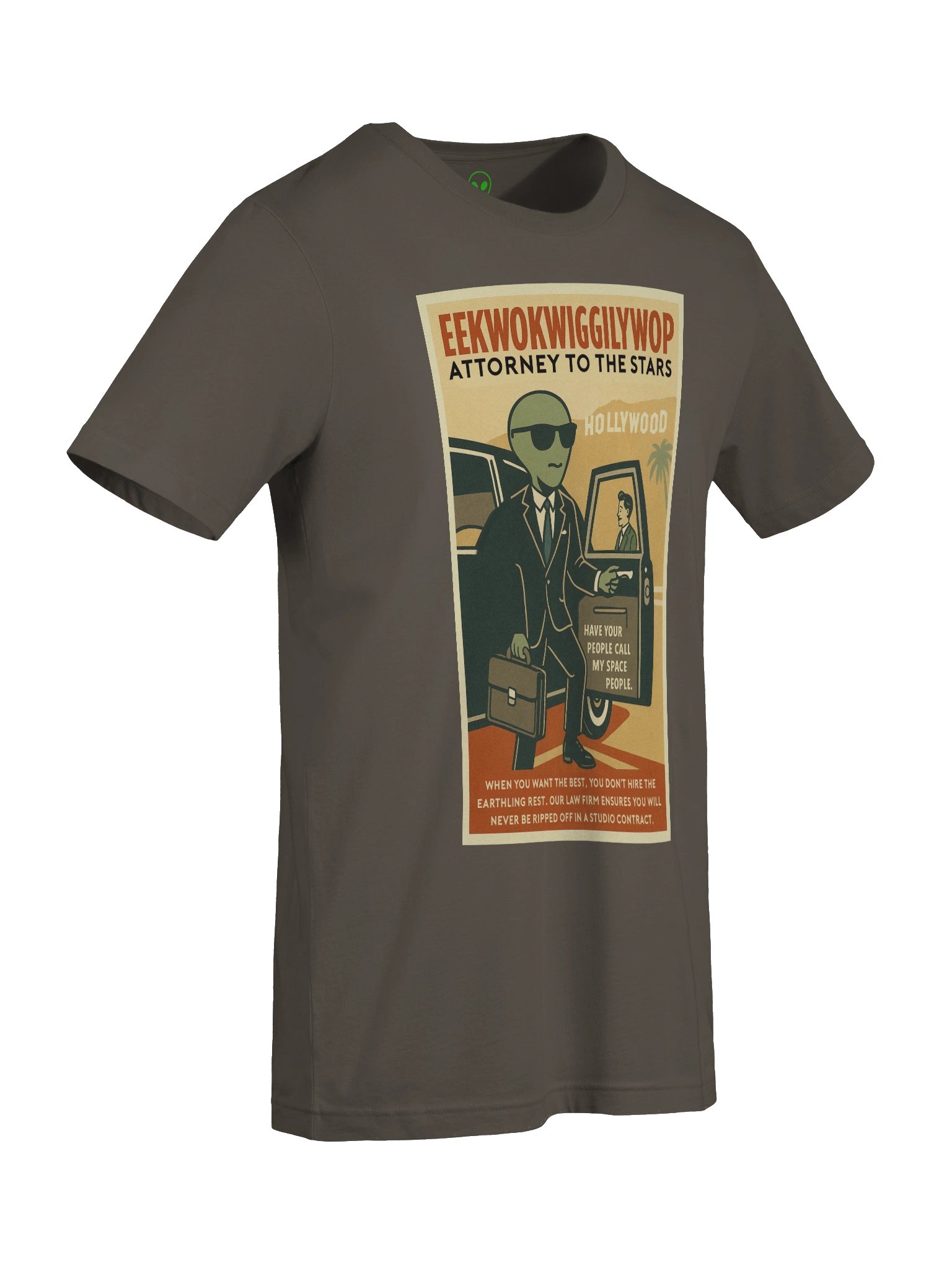 Attorney to the Stars Parody Roswell Aliens 1950's Retro Concert Tee Fit Unisex T-Shirt product image (33)