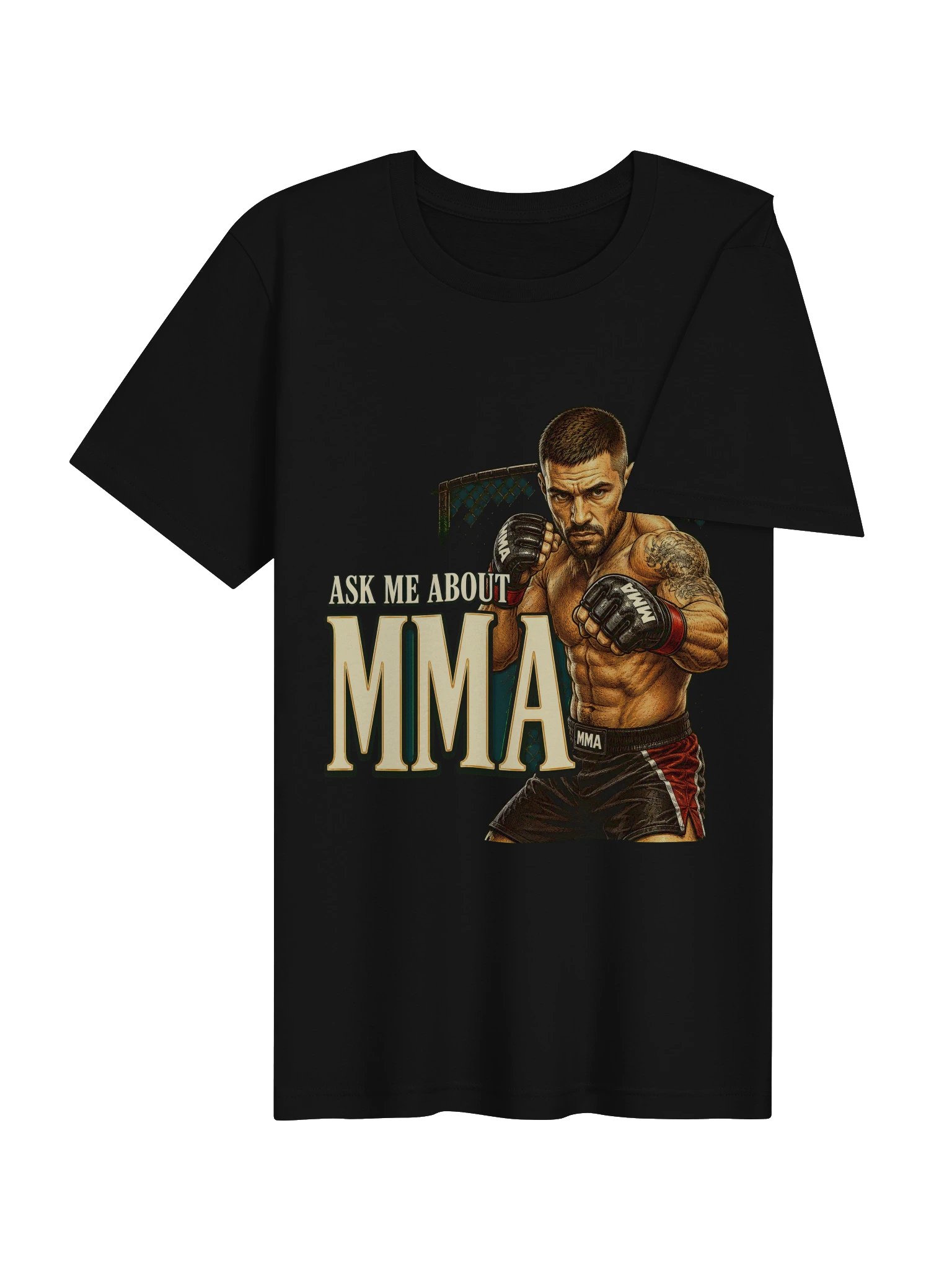 Ask Me About MMA Tee product image (19)