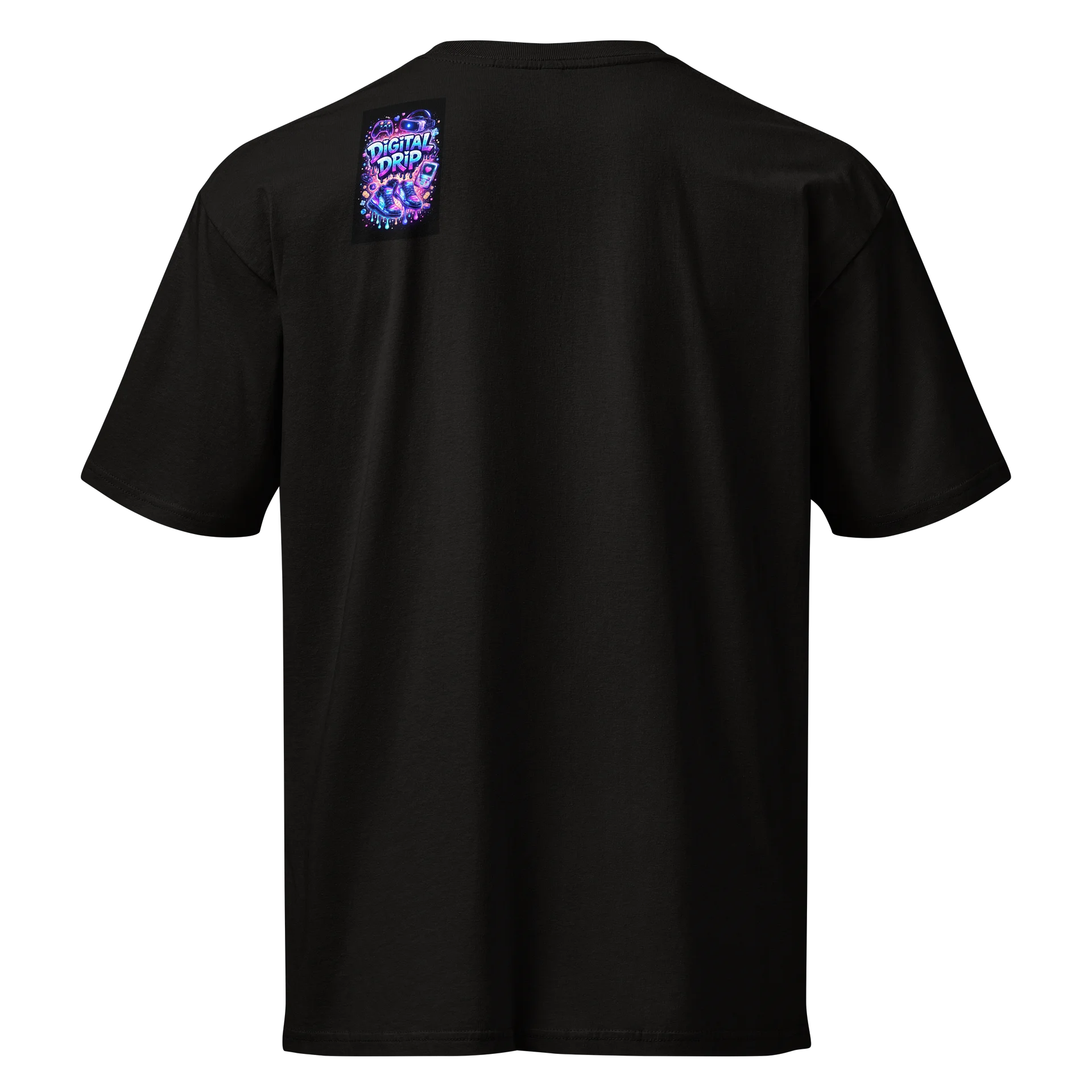Digital drip cotton tshirt product image (8)