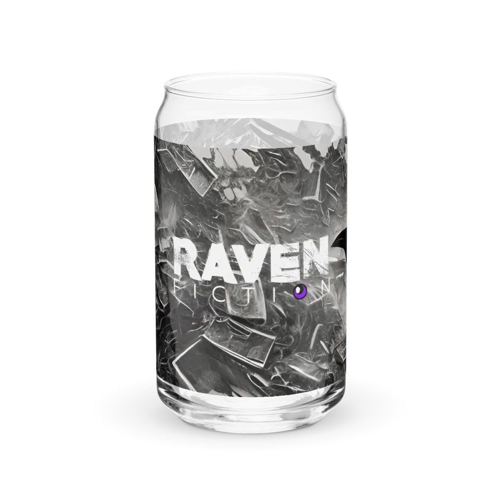 Raven Fiction 16 oz Can-Shaped Glass product image (2)