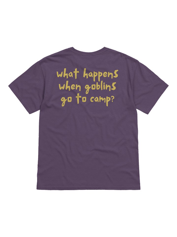 Goblin Camp Chaos 2026 TShirt (Heavyweight) product image (2)