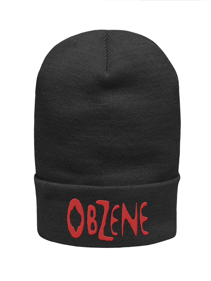 BEANIE RED LEGACY LOGO product image (1)